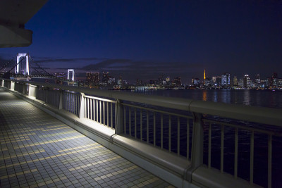 彩虹桥夜景