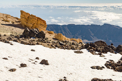 特内里费岛泰德火山雪山