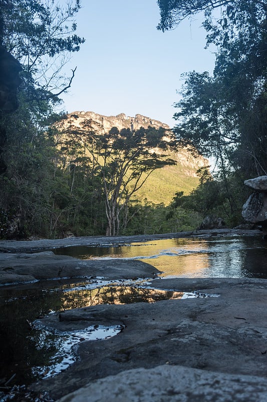 徒步旅行谷，巴西，巴伊亚，Chapada Diamantina国家公园