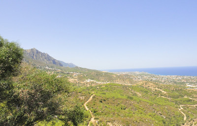 Kyrenia之山。北塞浦路斯