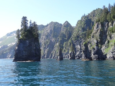 苏厄德阿拉斯加海岸线