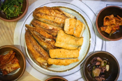 韩国的烤鱼