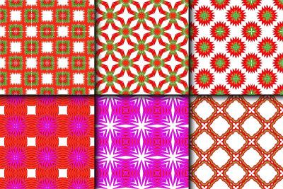 Set of Bright And Colorful Backgrounds. Vector Ill