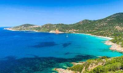 夏日美景科西嘉岛