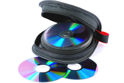 CD-holder。孤立的