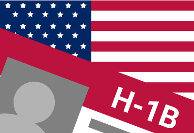 美国viza h - 1 b。为外国专业技术工人在美国提供临时工作签证。