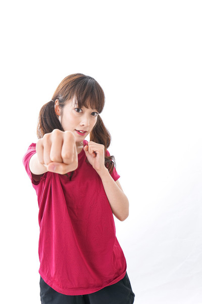 跆拳道女子形象