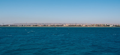 海岸线的ElGouna