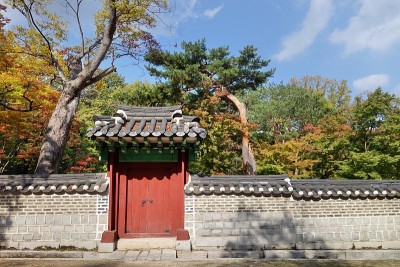 传统韩式门