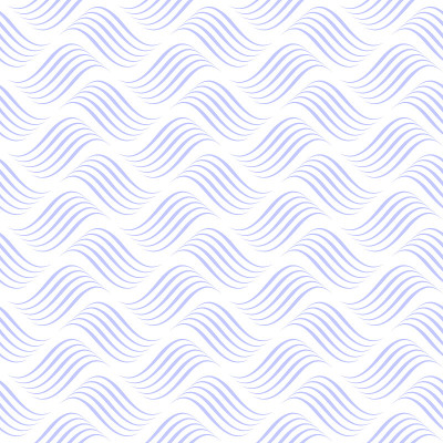 摘要向量海洋。白色背景。无缝的矢量模式