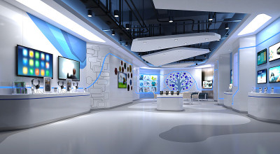 3d渲染技术商店