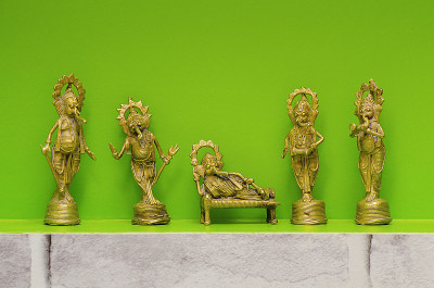 甘尼萨的金属神像，也被称为Ganapati或Vinayaka，他的形象遍布印度、斯里兰卡、泰国和尼泊
