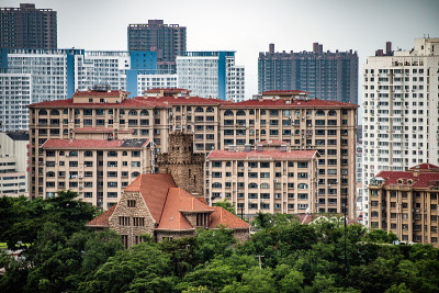 城市风光,青岛,中国