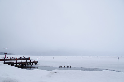 冻湖