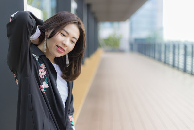 可爱的日本女孩