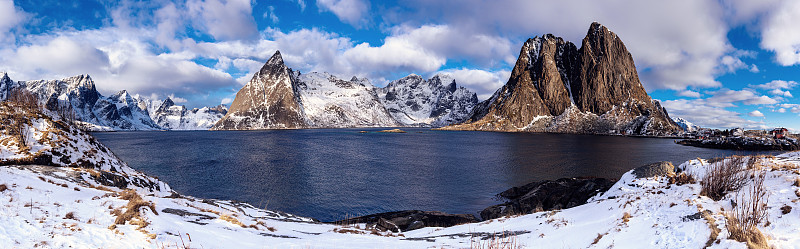 Hamnoy 冬季全景
