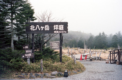 北八岳坪
