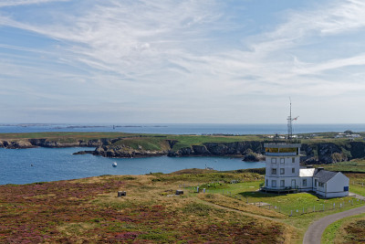 Ouessant岛信号- Finistère，布列塔尼，法国