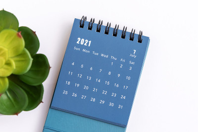 2021年7月台历