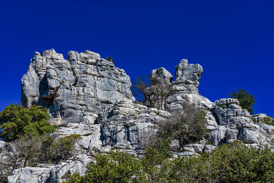 El Torcal de Antequera, Andalusia, Spain，在Antequer