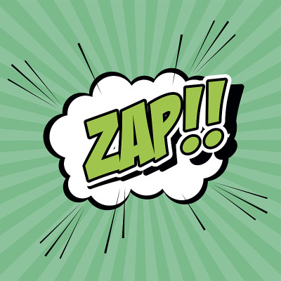 泡泡波普艺术的zap设计