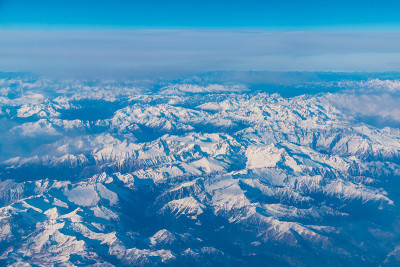 山景鸟瞰图