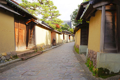 日本石川县金泽市长町武士区