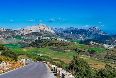 El Torcal de Antequera, Andalusia, Spain，在Antequer
