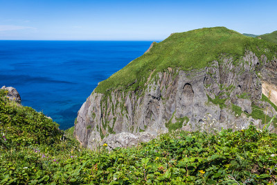 桃岩，Rebun岛，日本