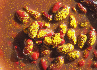 菜豆，咖喱，豆类，蔬菜食品