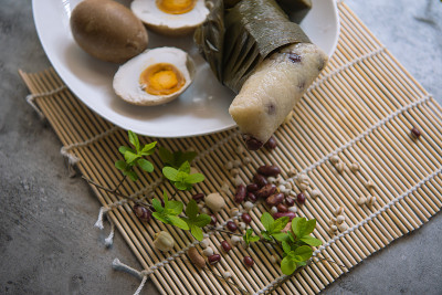 中国端午节的食物是粽子