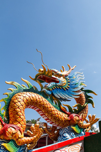 龙的雕像