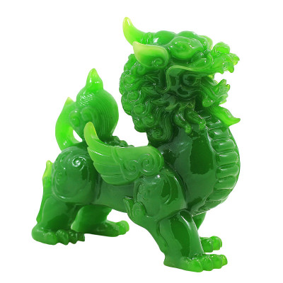 玉石是中国的神圣动物，玉石皮秀，中国的幸运动物吉祥物