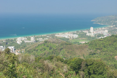 风景和泰国普吉岛的景色
