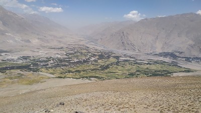阿富汗伊什哈希姆地区的山景