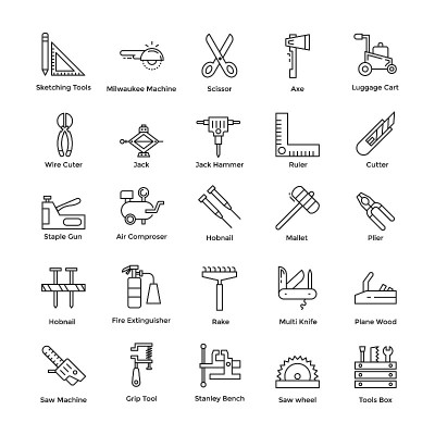 修复工具图标集