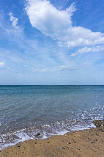 威德茅斯湾美丽的海景