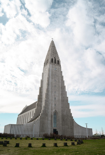 冰岛雷克雅未克，Hallgrimskirkja大教堂