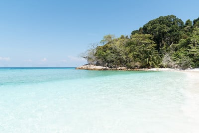 安达曼海海景。