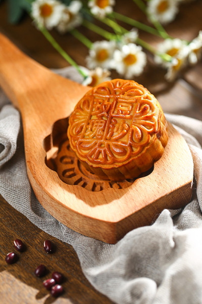 中国中秋节的月饼