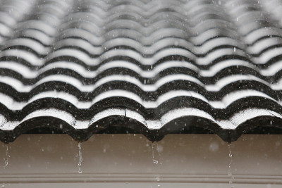 雨和屋顶