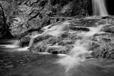 落水- B&W