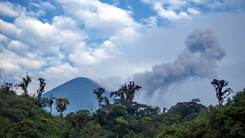 火山爆发