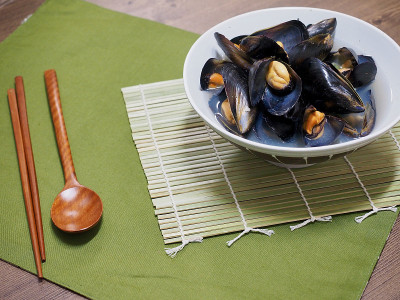 亚洲食物贻贝汤