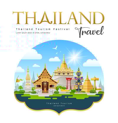 欢迎来到泰国旅游地标建筑，设计背景