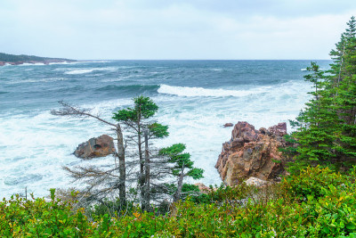 风景(黑溪湾)，在布雷顿角高地国家公园