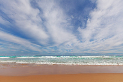 Woolamai角的海浪