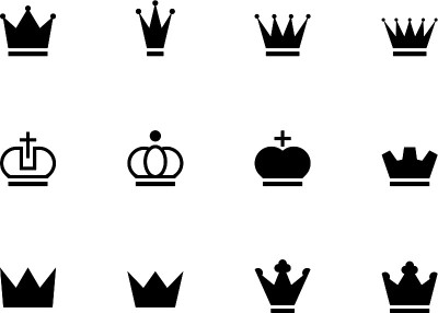 Crown icons