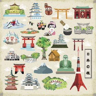 精彩的日本旅游收藏