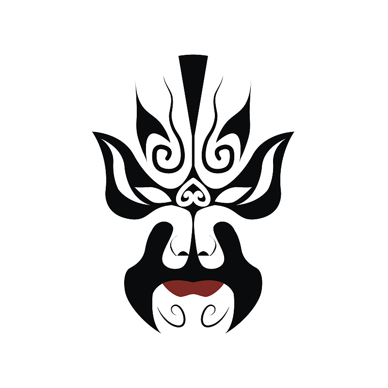 京剧是古人的面具